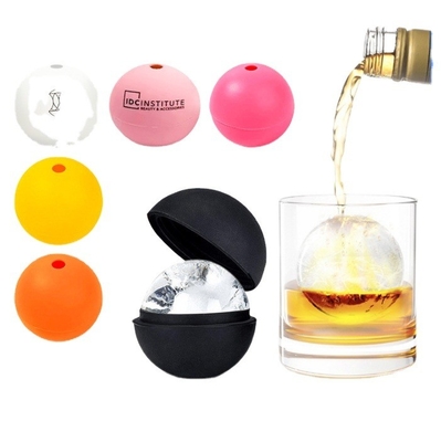 Ice Cream Makers S M L 5 6 7 cm Silicone Hockey Ball Printable Logo Single Hole