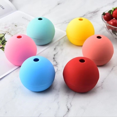 Kitchen Tool Ice Cream Makers Type Silicone Ice Ball Mold for Single Hole Soft Rubber