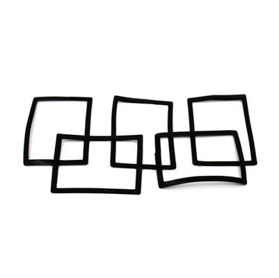 Moulding Service NR Rectangular Rubber Ring for Sealing Gasket Dust and Waterproof