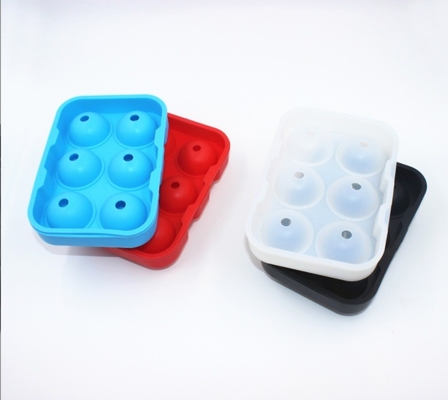 Food Grade Silicone 6 Hole Ice Ball Mold The Sustainable Choice for Ice Cream Tools