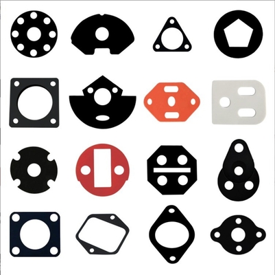 Custom Hole Neoprene SBR Rubber Fireproof Sealing Gasket for Moulding Processing