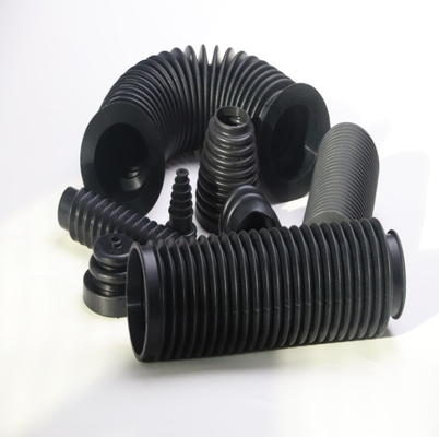 Custom NBR Rubber Bellow for Dustproof Protection in Moulding Processing Service