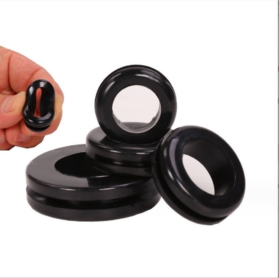 Silicone Rubber EPDM NBR NR Cable Sleeve Rubber Grommet for Moulding Processing Service