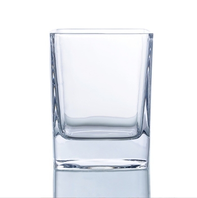 1 Quantity Ready To Ship Transparent Glass Cup for Home Hotel Bar Whisky Wine Beer