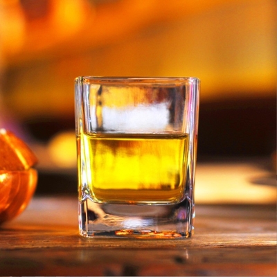 1 Quantity Ready To Ship Transparent Glass Cup for Home Hotel Bar Whisky Wine Beer