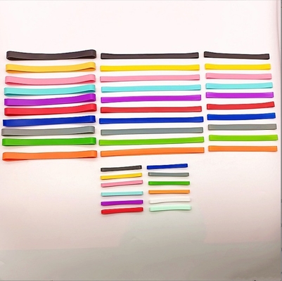 Elastic Silicone Rubber Winding Belt for Lunch Box Colorful Cutting Service Binding