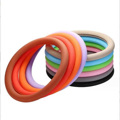 Universal Silicone Car Steering Wheel Cover with Moulding Processing Service