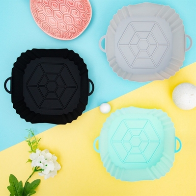 Silicone Air Fryer Pot for Baking Dishes Pans Reusable Silicon Oven Pan