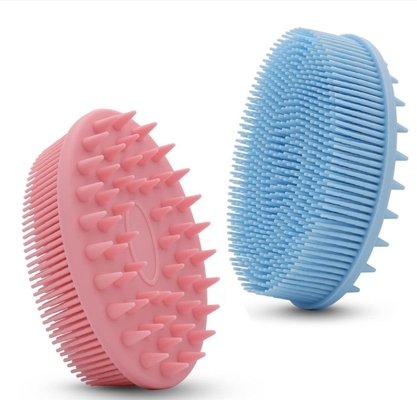 Easy to Clean Loofah Skin with Silicone Body Scrubber and Exfoliating Shower Bath Brush