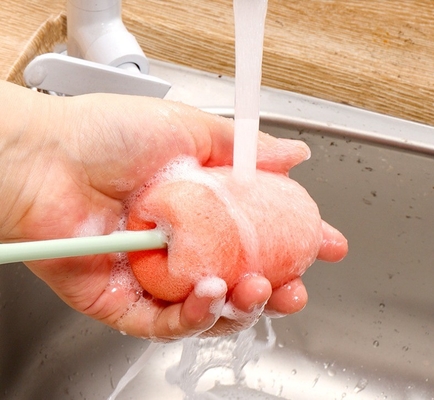 Stocked TPR PP Silicone Bottle Cleaning Brush for Washing Baby Bottles Long Handle
