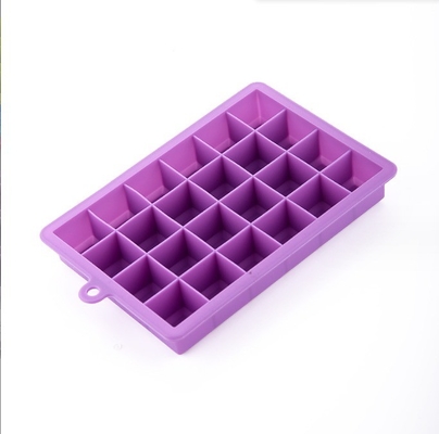 Food Grade Silicone Ice Cube Trays with Lids 15 Cavity and 24 Cavity Easy Release Molds