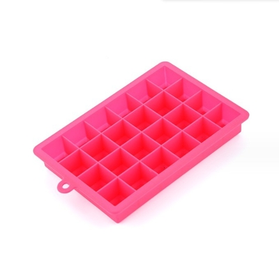 Food Grade Silicone Ice Cube Trays with Lids 15 Cavity and 24 Cavity Easy Release Molds