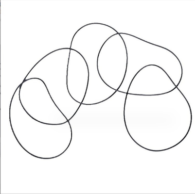 High Temperature Silicone Seal O-Rings with EPDM/NBR/NR Material and Moulding Service