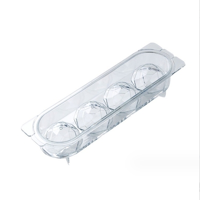 Ball Ice Box 4 pcs PET Plastic Food Grade Fancy Ice Cube Tray For Kitchen Accessories