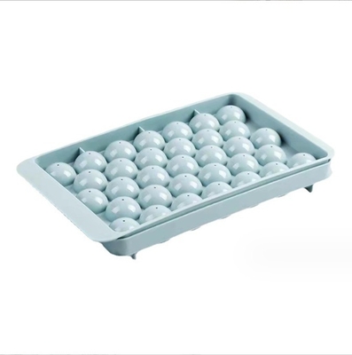 Reusable Ice Cube Tray Eco-Friendly Food Grade Round Ice Ball Maker Mold for Freezer