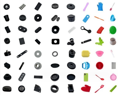 Silicone EPDM NBR NR Rubber Gasket Seal for Rectangular Square Round Moulding