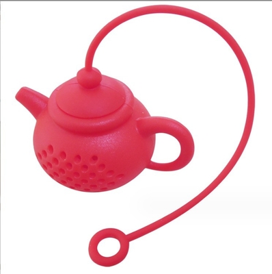 Silicone Tea Bag Leaf Filter Diffuser Portable Tea Infuser for Creative Teapot Shape