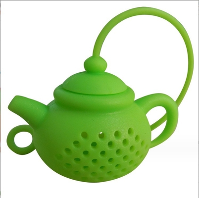 Silicone Tea Bag Leaf Filter Diffuser Portable Tea Infuser for Creative Teapot Shape