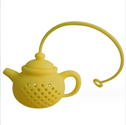 Silicone Tea Bag Leaf Filter Diffuser Portable Tea Infuser for Creative Teapot Shape