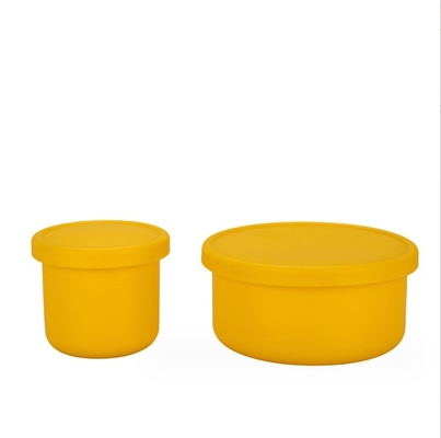 Food Grade Silicone Bento Lunch Box 1 Lattice Food Storage Container for All Ages