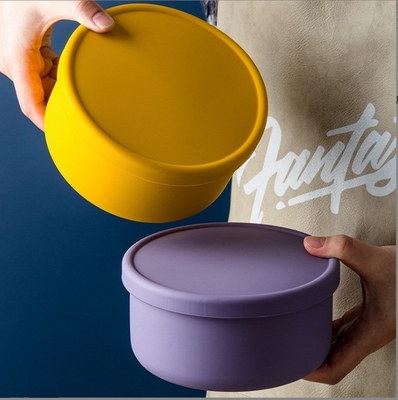 Healthy Eating Made Easy with our Food Grade Portable Silicone Bento Lunch Box 9cm x 14cm