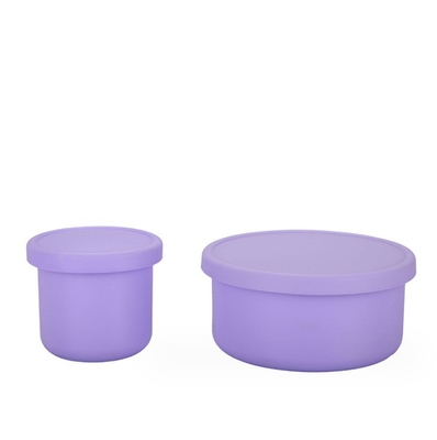 Food Grade Silicone Bento Lunch Box 1 Lattice Food Storage Container for All Ages