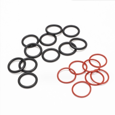 Custom CR Rubber O-Ring for Food Grade Silicone O Ring Seal in Black Nitrile FKM