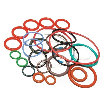 Custom NBR EPDM HNBR FKM Silicone FPM FFKM Rubber O-Ring Seals with Processing Service