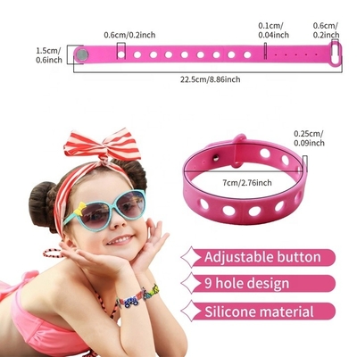 Silicone Band Wrist Strap Shoes Bracelet Silicone Charms Wristbands for Manufacturing