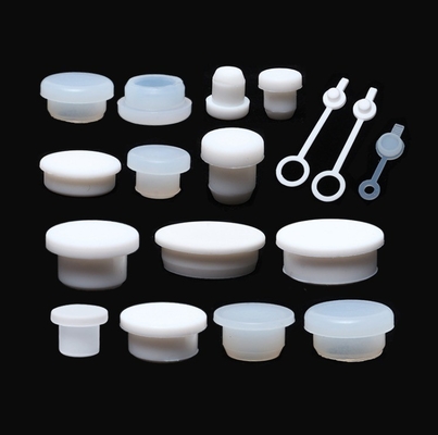 High Temperature Moulding Silicone Rubber End Cap and Stopper Plug for Custom Assortment