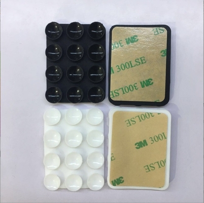 Silicone 24 Anti Slip Silicone Custom Adhesive Suction Cup Pads for Cell Phone Holder