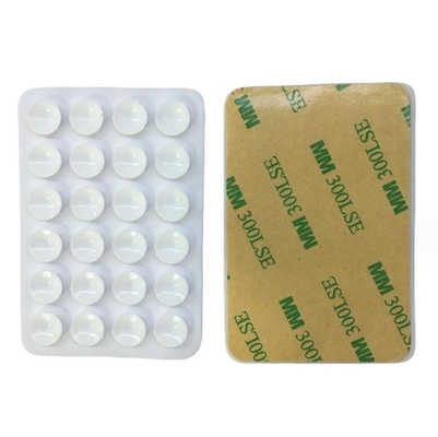 Silicone 24 Anti Slip Silicone Custom Adhesive Suction Cup Pads for Cell Phone Holder