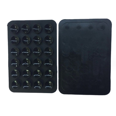Silicone 24 Anti Slip Silicone Custom Adhesive Suction Cup Pads for Cell Phone Holder