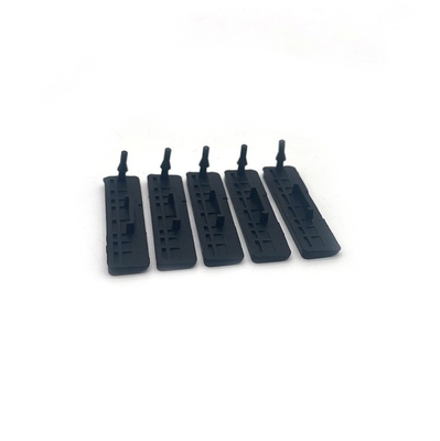 EPDM NR NBR Rubber USB Anti-Dust Silicone Caps with Moulding Processing and Customized