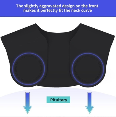 Custom Logo Barber Black Silicone Shawl for Hair Cutting and Dyeing at Salon Supplies