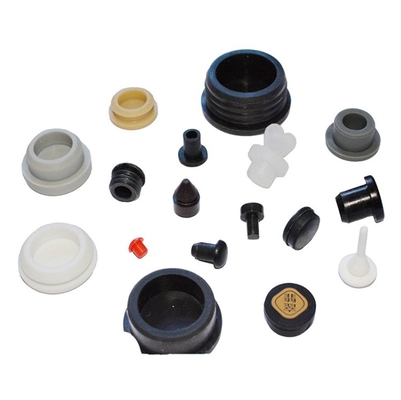 Custom Black Silicone Rubber Camera Cap for Button Moulding Service