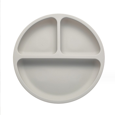 Food Grade Silicone Baby Kids Placemat Divided Baby Suction Plates for Toddler Eating