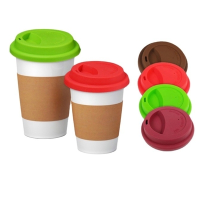Food Grade Silicone Cup Cover for Dust-Proofing Juice Tea Coffee and Soft Drinks