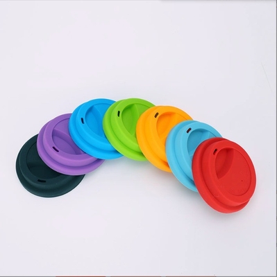 Silicone Cup Lids Anti Dust Spill Proof Replacement for Glass Beverage Accessories