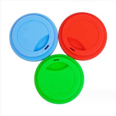Silicone Coffee Tea Cup Lid for Reusable Eco-friendly Drink Cup within Circular Shape