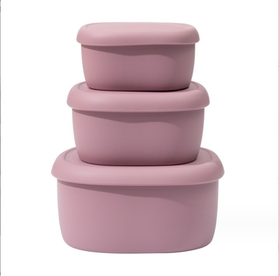 3pcs/set Custom Portable Bento Lunch Box Set with Microwavable Food Container Feature