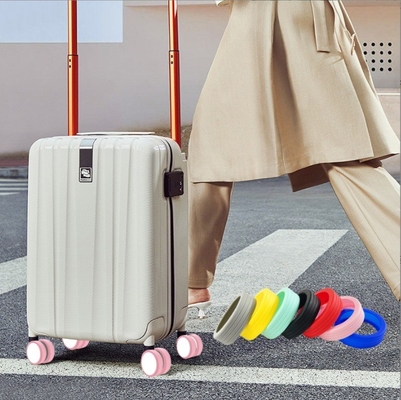 Moulding Processing Service Silicone Luggage Suitcase Wheels Cover for Trolley Case