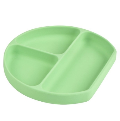 Plate Production Safe and Durable Food Grade Silicone Suction Plate for Baby