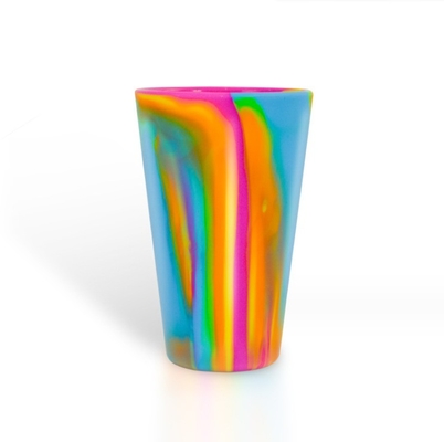 480ml Silicone Wine Glass Cup for Reusable Baby BPA Free Food Grade Tumbler Beer Drinking