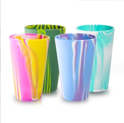 Customized Silicone Coffee Mugs Tumbler Gift For Travel Coffee Mug With Handle Drinking Cup
