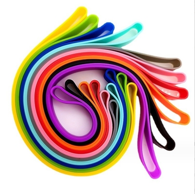 Cutting Service for Solid Color Elastic Beach Chair Towel Holder Clips Silicone Rubber Bands