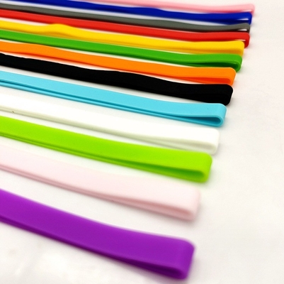 Custom Elastic Thick Wide Beach Chair Towel Clips Silicone Rubber Bands for Cutting Service