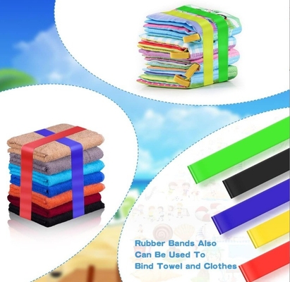 Silicone Elastic Strap for Office Supplies Hand Ledger Book Notebook Lunch Box Band Easy