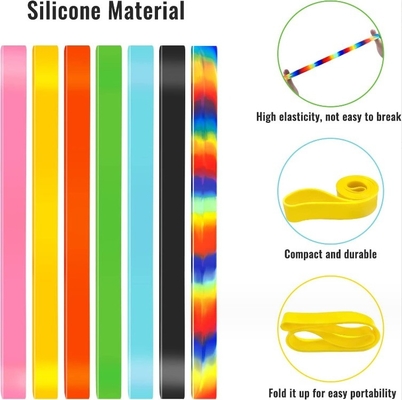 Multi-functional Silicone Strap Lunch Box with Highly Elastic Band and Cutting Service