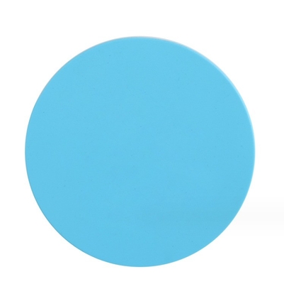 Hotel Coaster with Bottle Opener Round Shape Soft Rubber Material Fire Paint Seal Pad